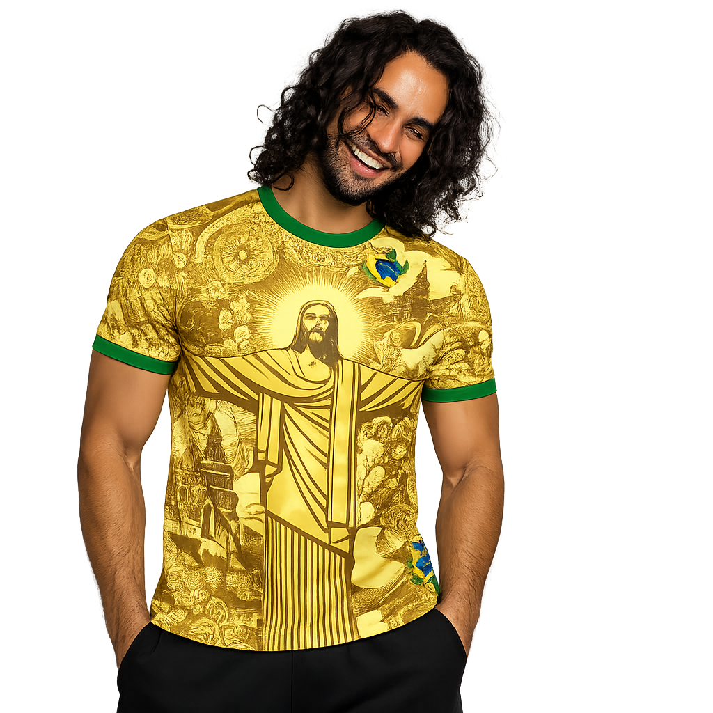 Brazil Christ Gold Edition Jersey