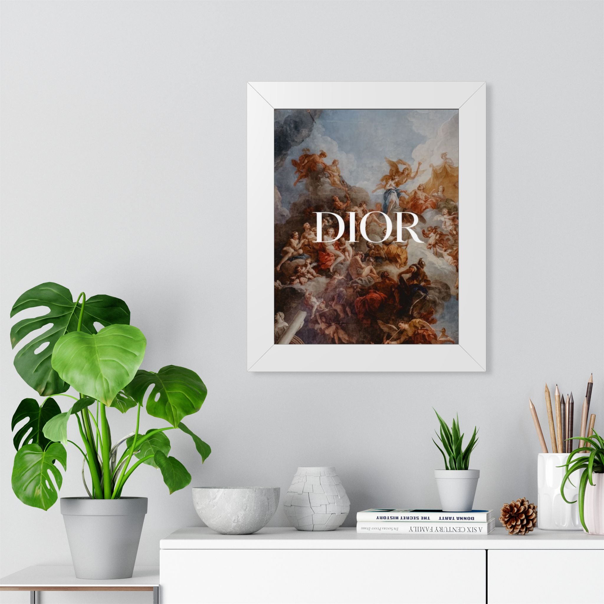 Framed Poster Dior