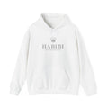 Habibi just the greatest Crown Hoodie — 'Habibi' Typography Hooded Sweatshirt for Loved Ones