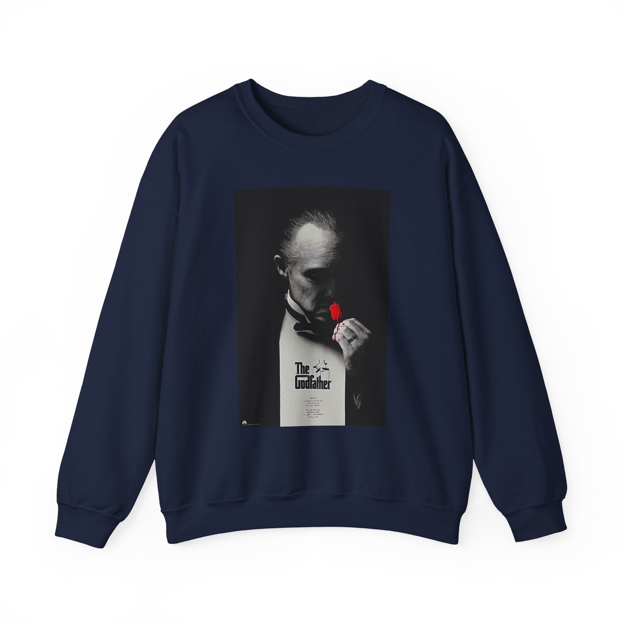 Godfather Movie Poster Crewneck Sweatshirt | Don Vito Corleone Graphic