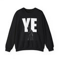 YE silhouette sweatshirt | Kanye inspired crewneck