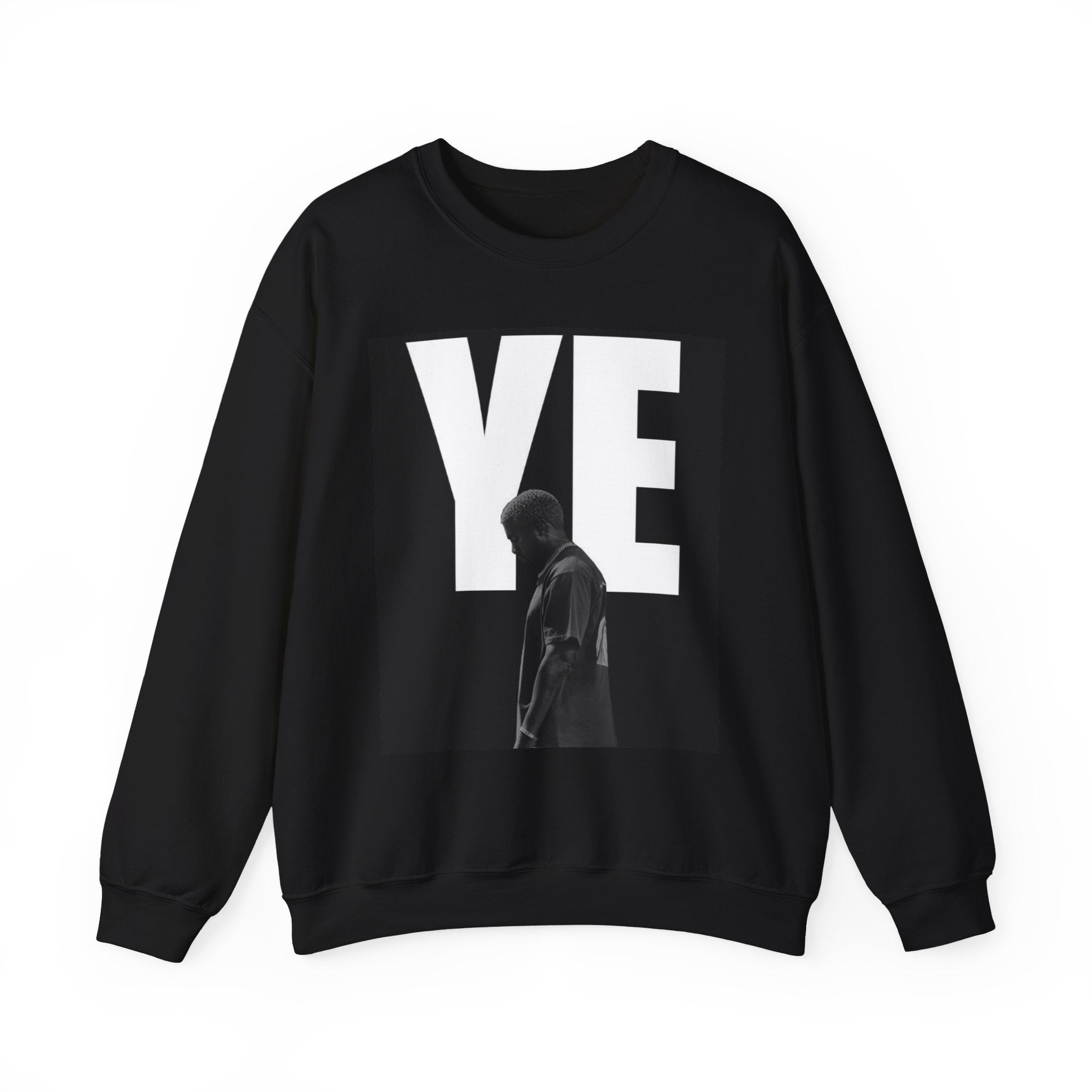 YE silhouette sweatshirt | Kanye inspired crewneck