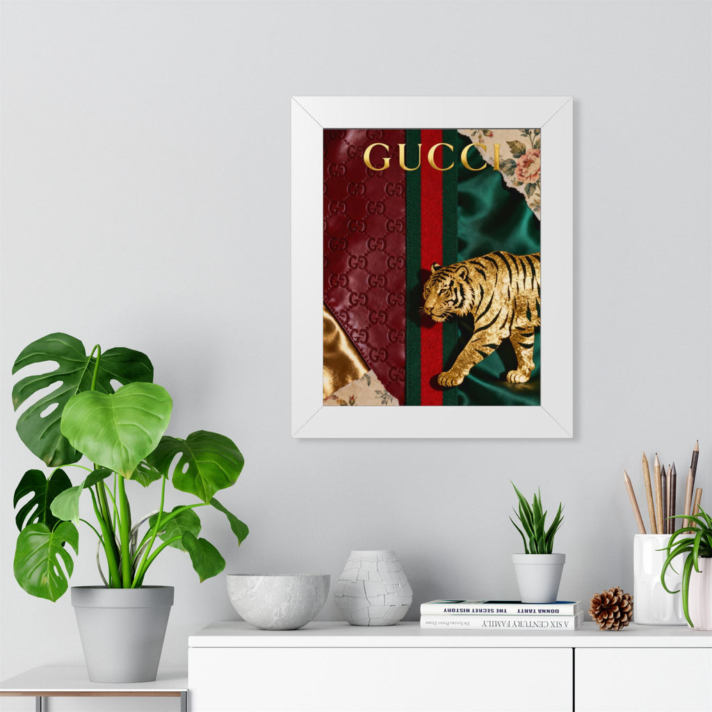 Framed Poster gucci