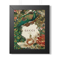 Framed poster gucci bird