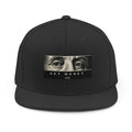 Get Money Snapback Hat — Ben Franklin Eyes Bill Patch