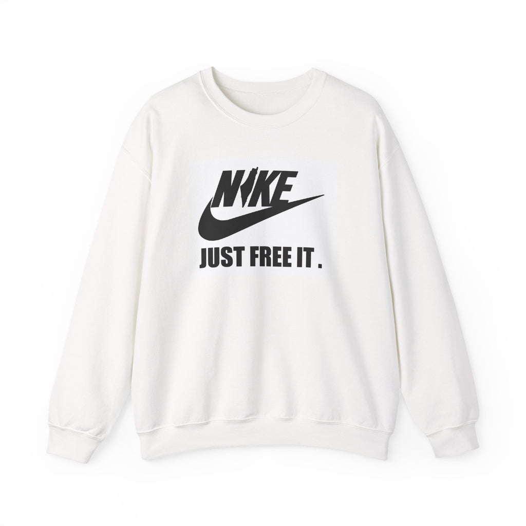 'Just Free It.' Graphic Athletic Pullover