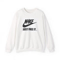 'Just Free It.' Graphic Athletic Pullover