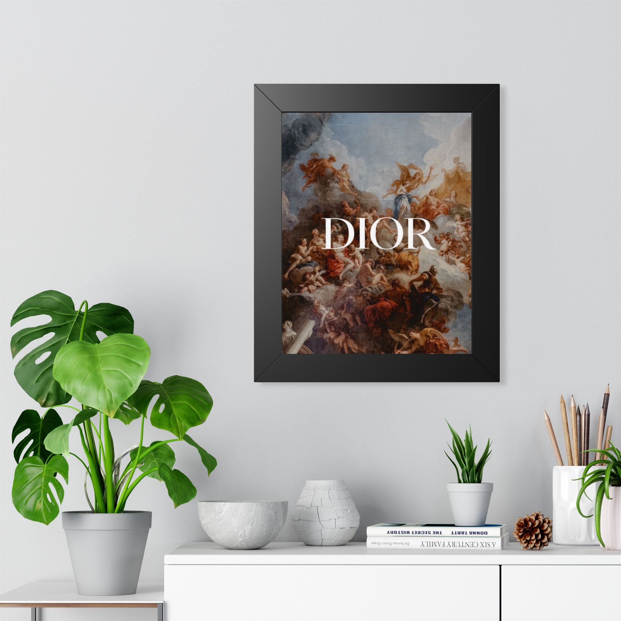 Framed Poster Dior