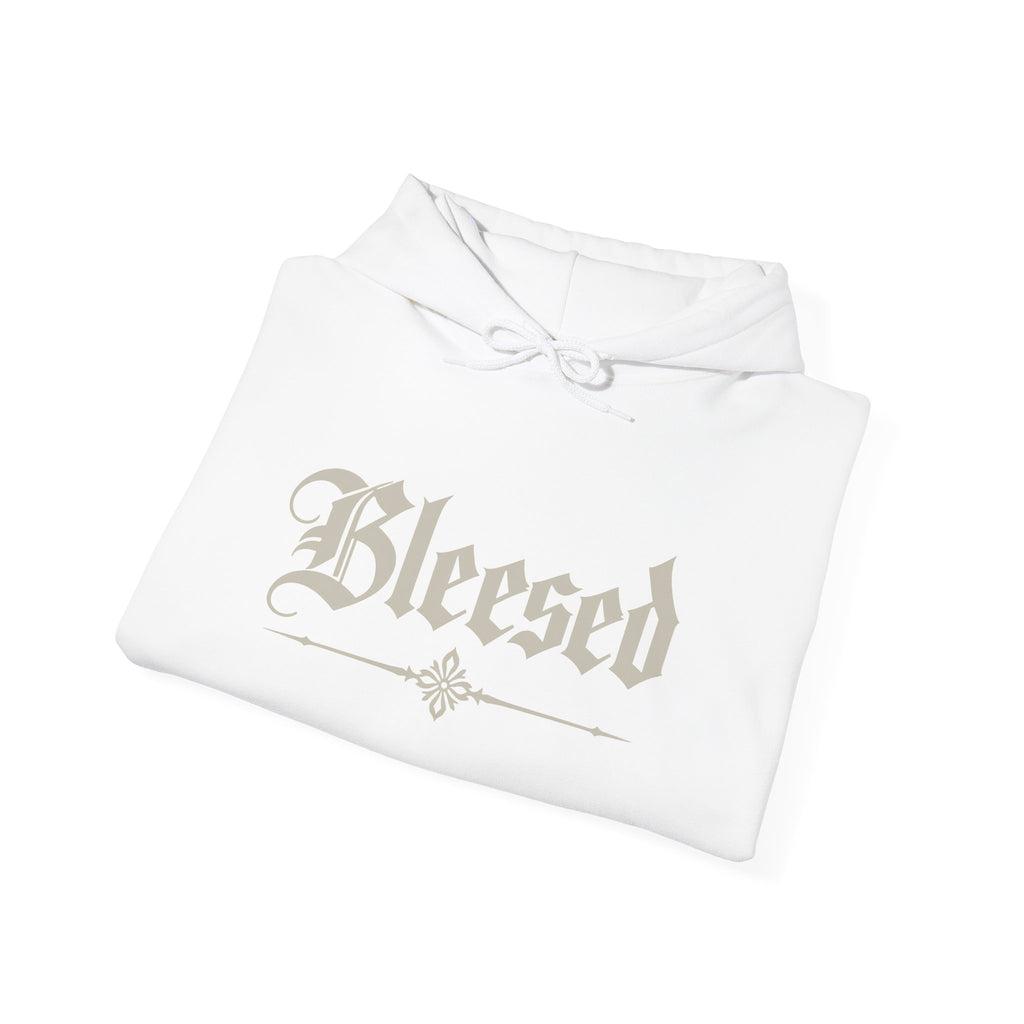 Blessed  Hoodie – 'Blessed' Script Pullover Sweatshirt