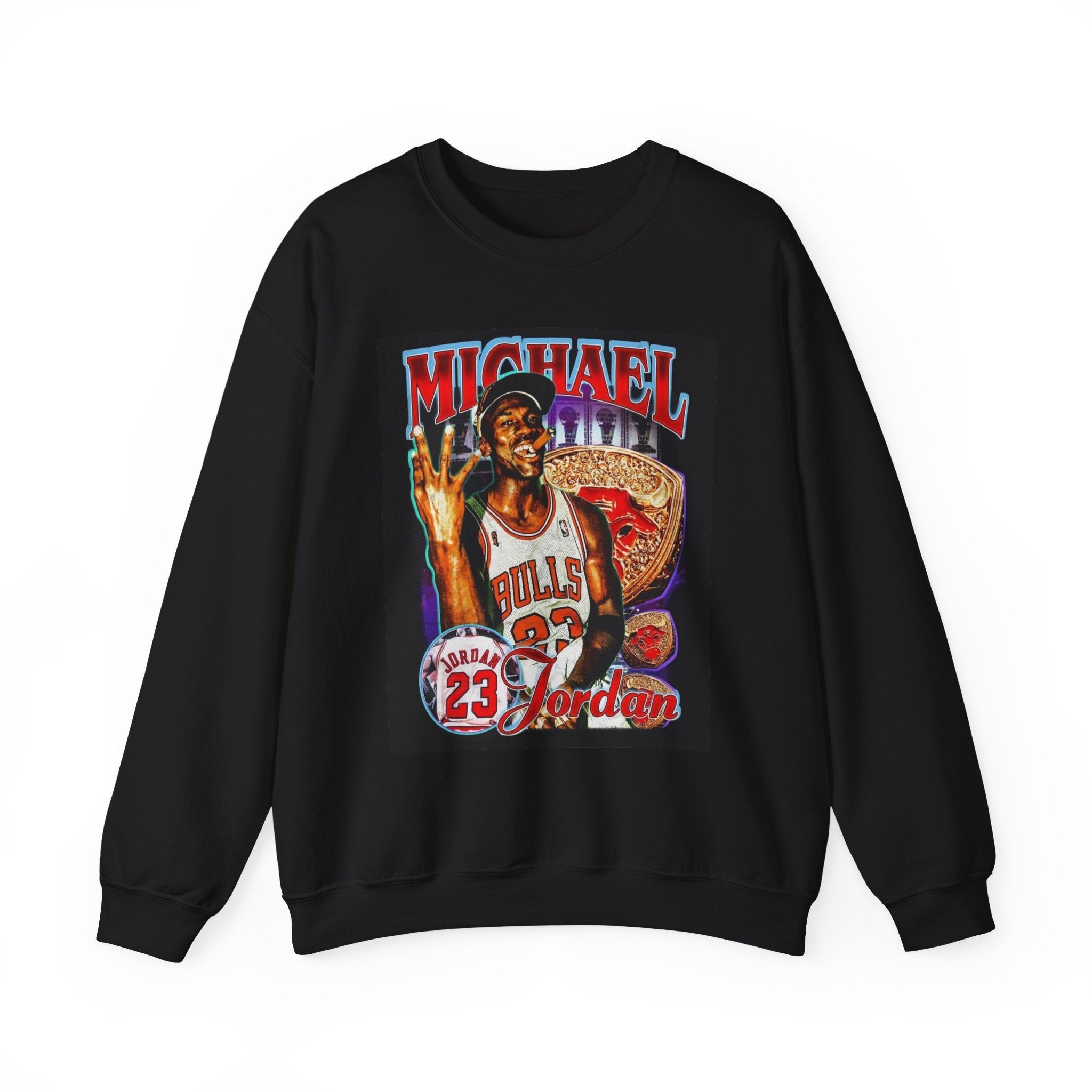 michael jordan Basketball Legend Retro Graphic Sweatshirt