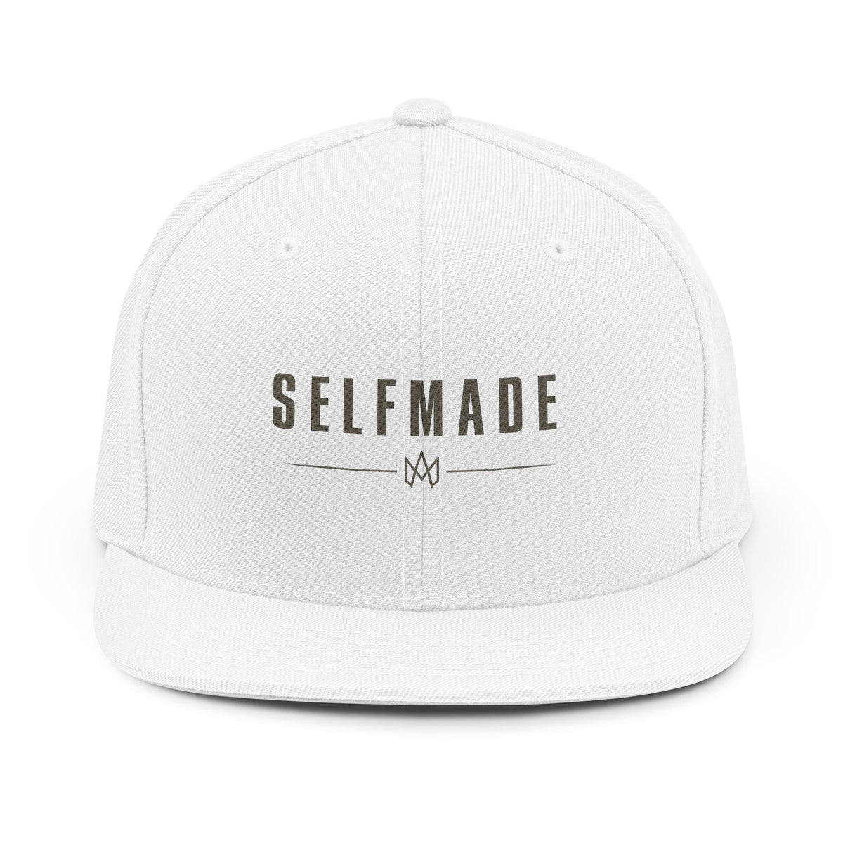 Selfmade Snapback Hat — Minimalist Motivational Cap