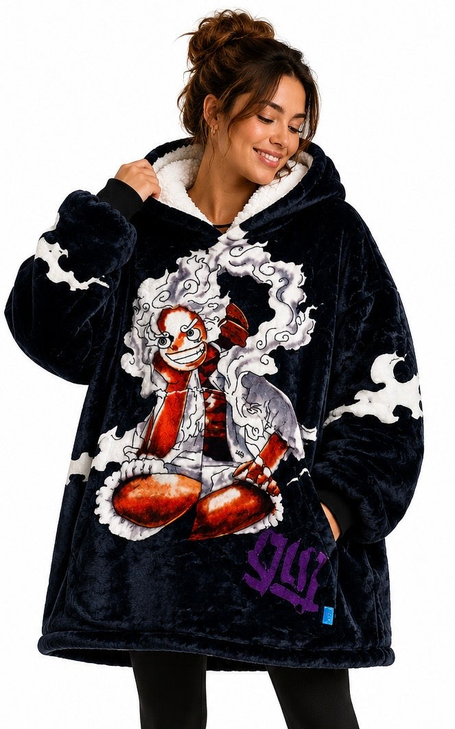 Gear 5 Pirate Oversized Blanket Hoodie
