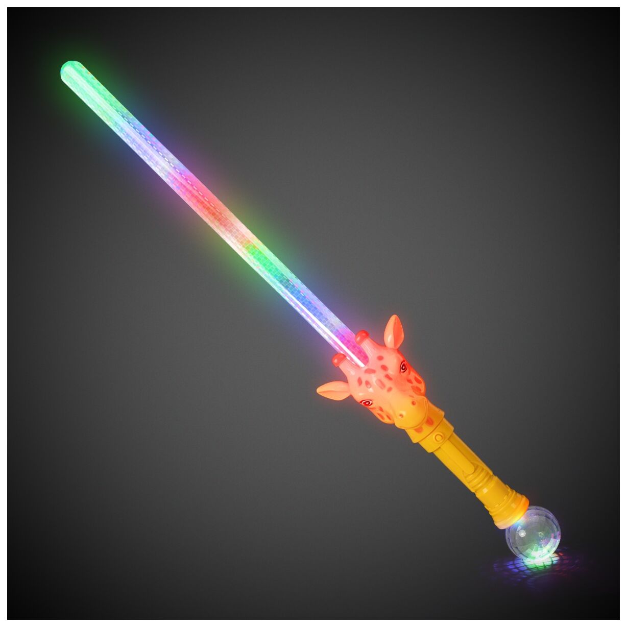 29 inch giraffe sword with led light