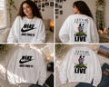 just free it .nico robin i want to live sweater