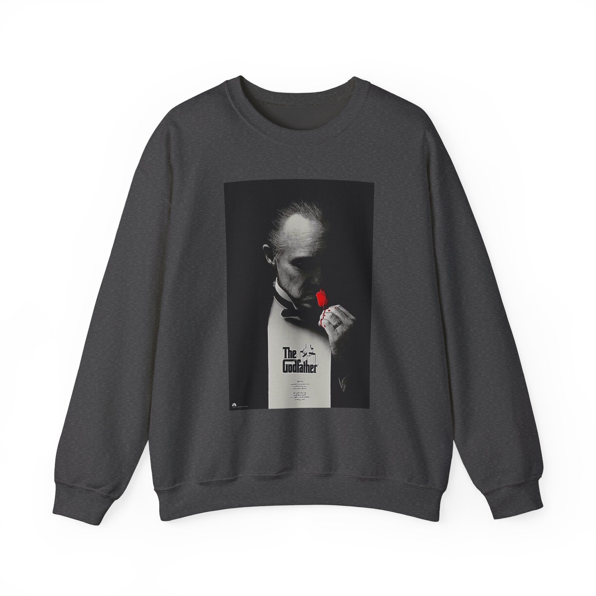 Godfather Movie Poster Crewneck Sweatshirt | Don Vito Corleone Graphic