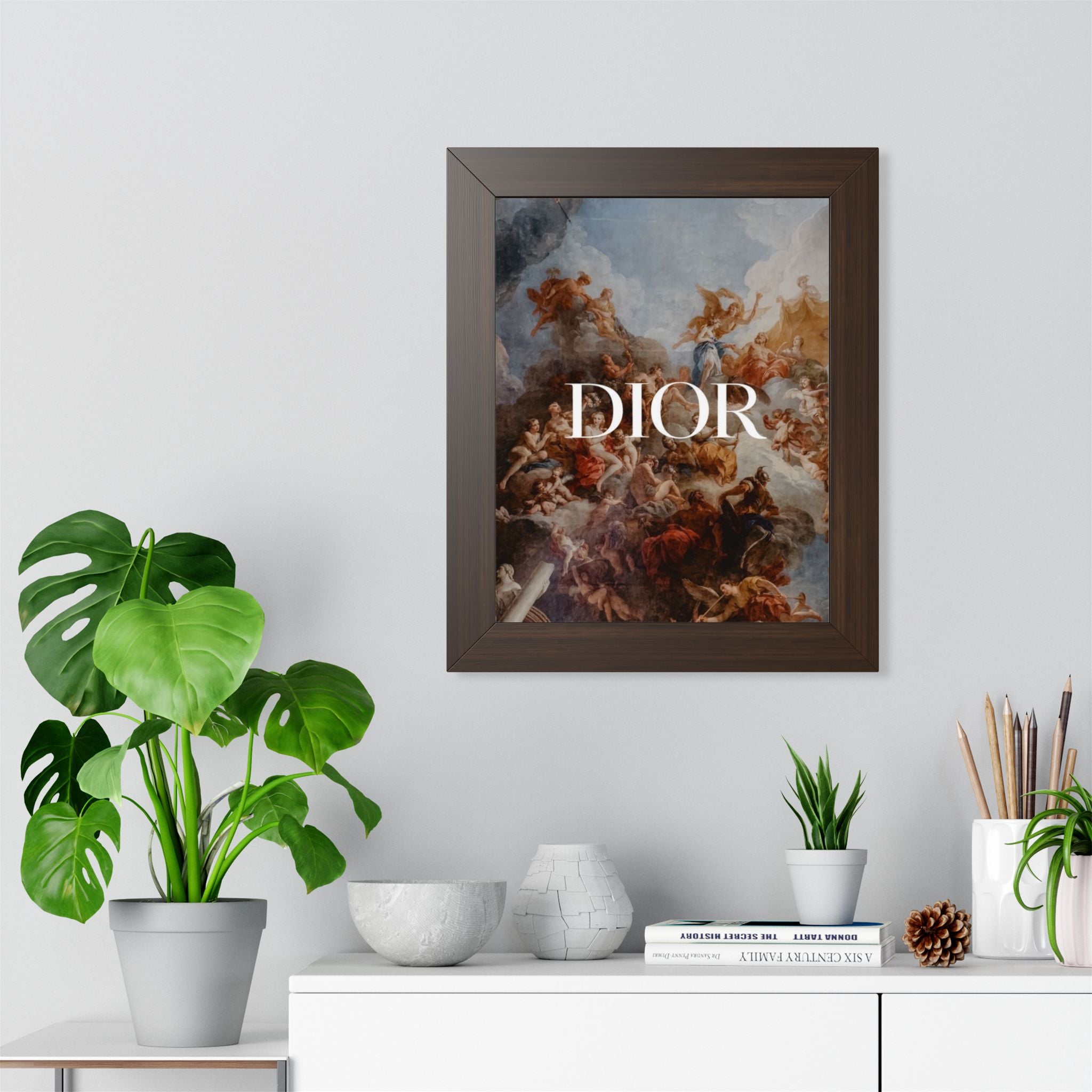 Framed Poster Dior