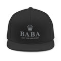 Baba Snapback Hat — "BABA Just the Greatest" Crown Dad Cap