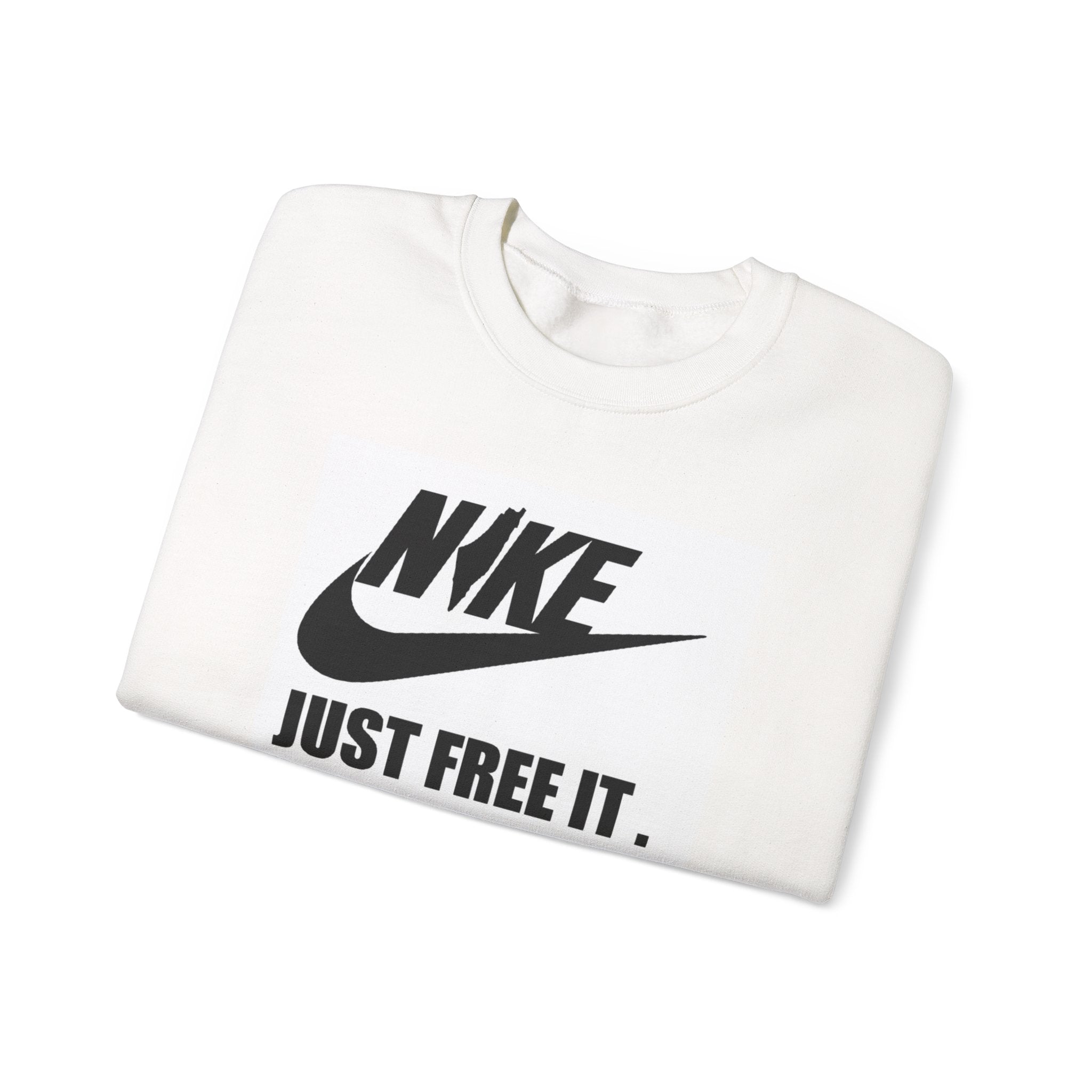 'Just Free It.' Graphic Athletic Pullover