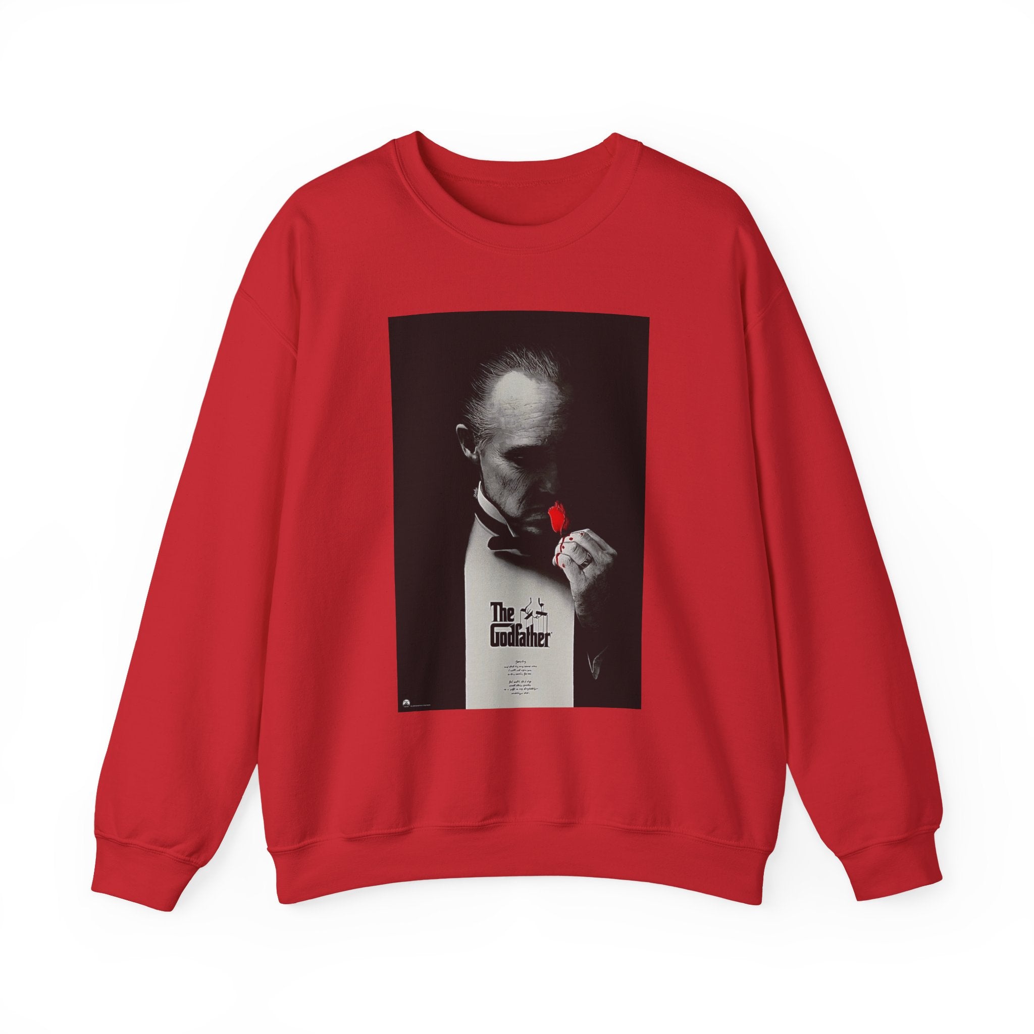 Godfather Movie Poster Crewneck Sweatshirt | Don Vito Corleone Graphic