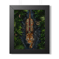 Framed Poster — Luxury Tiger Gucci-Inspired Wall Art