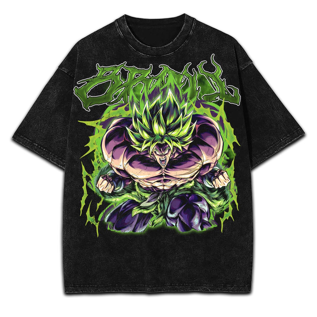 broly vintage oversized tee