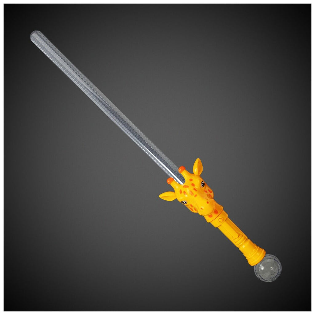 29 inch giraffe sword with led light