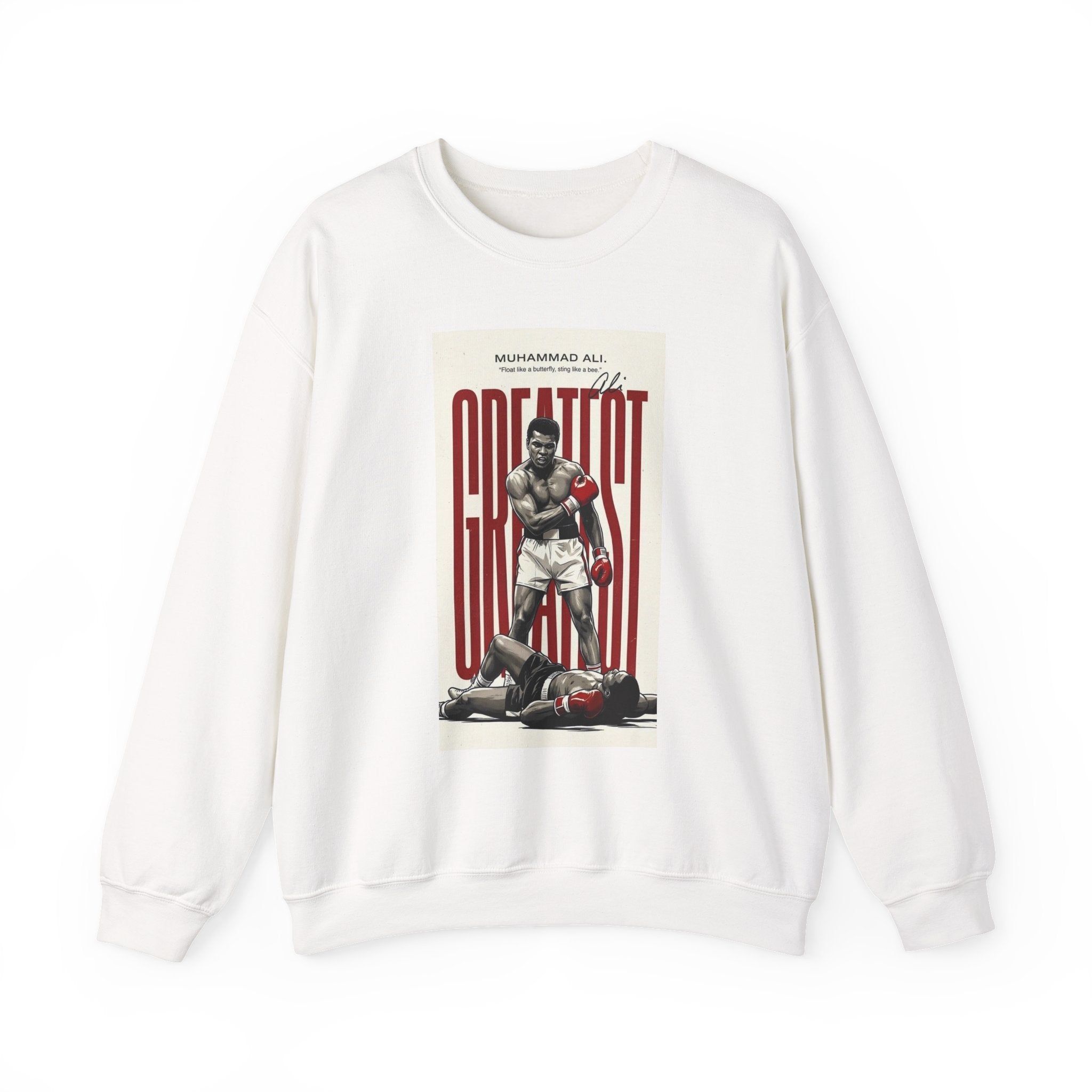 Muhammad Ali Greatest Knockout Sweatshirt | Vintage Boxing Poster