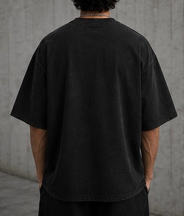 Demon Slayer Hashira Oversized Acid Wash Tee