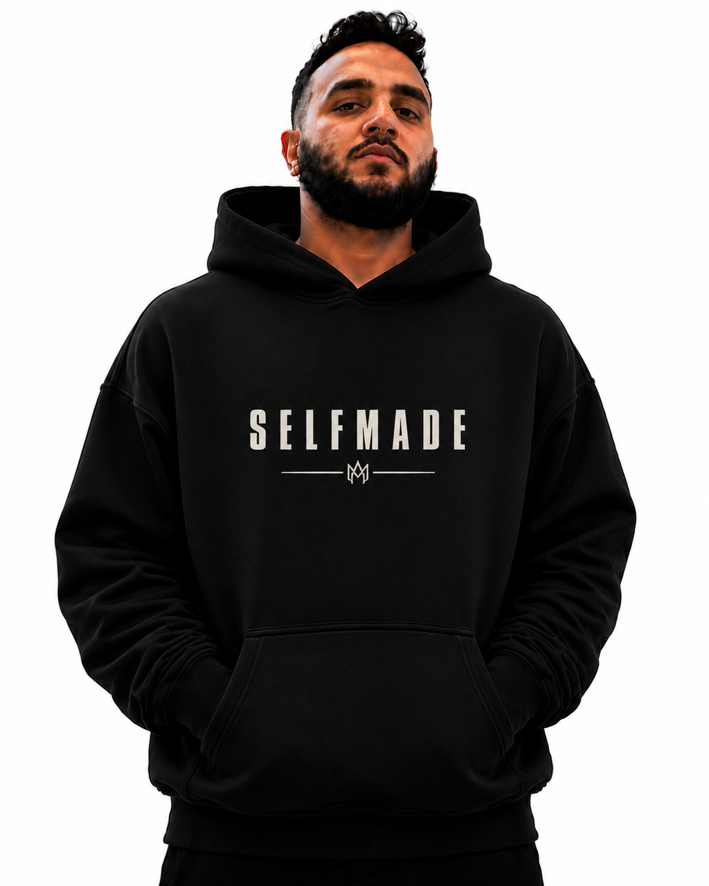 Selfmade Pullover Hoodie - Minimal Motivational Sweatshirt