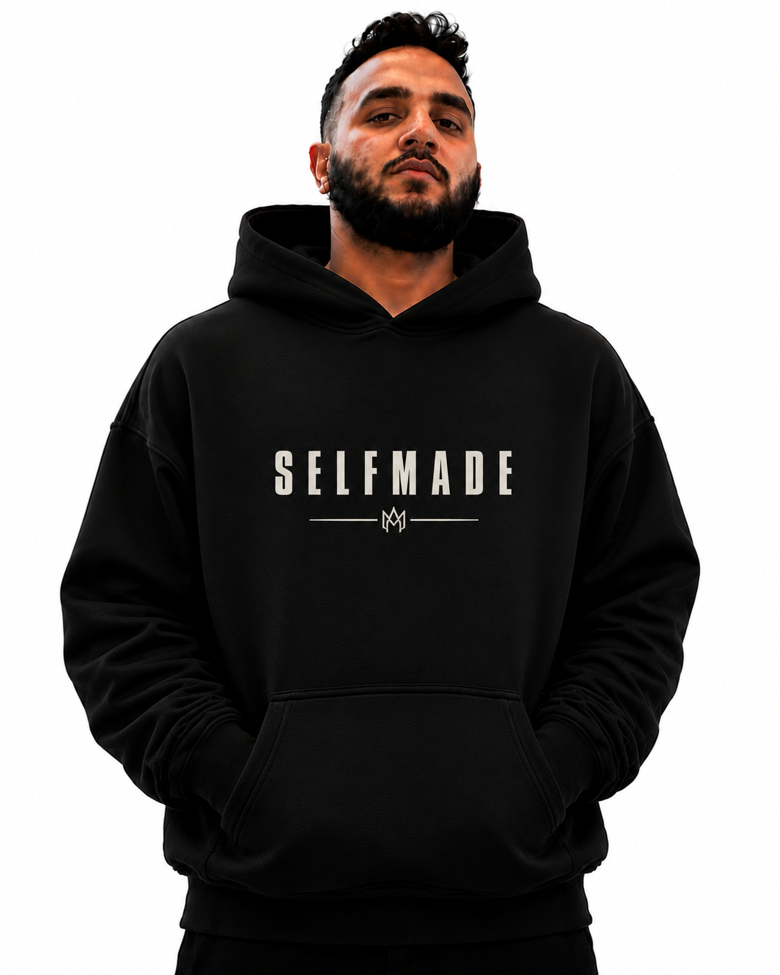 Selfmade Pullover Hoodie - Minimal Motivational Sweatshirt