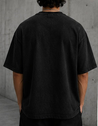 Broly Rage Acid Wash Oversized Tee
