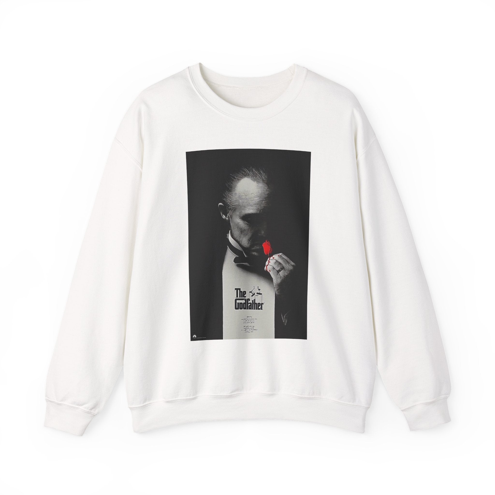 Godfather Movie Poster Crewneck Sweatshirt | Don Vito Corleone Graphic