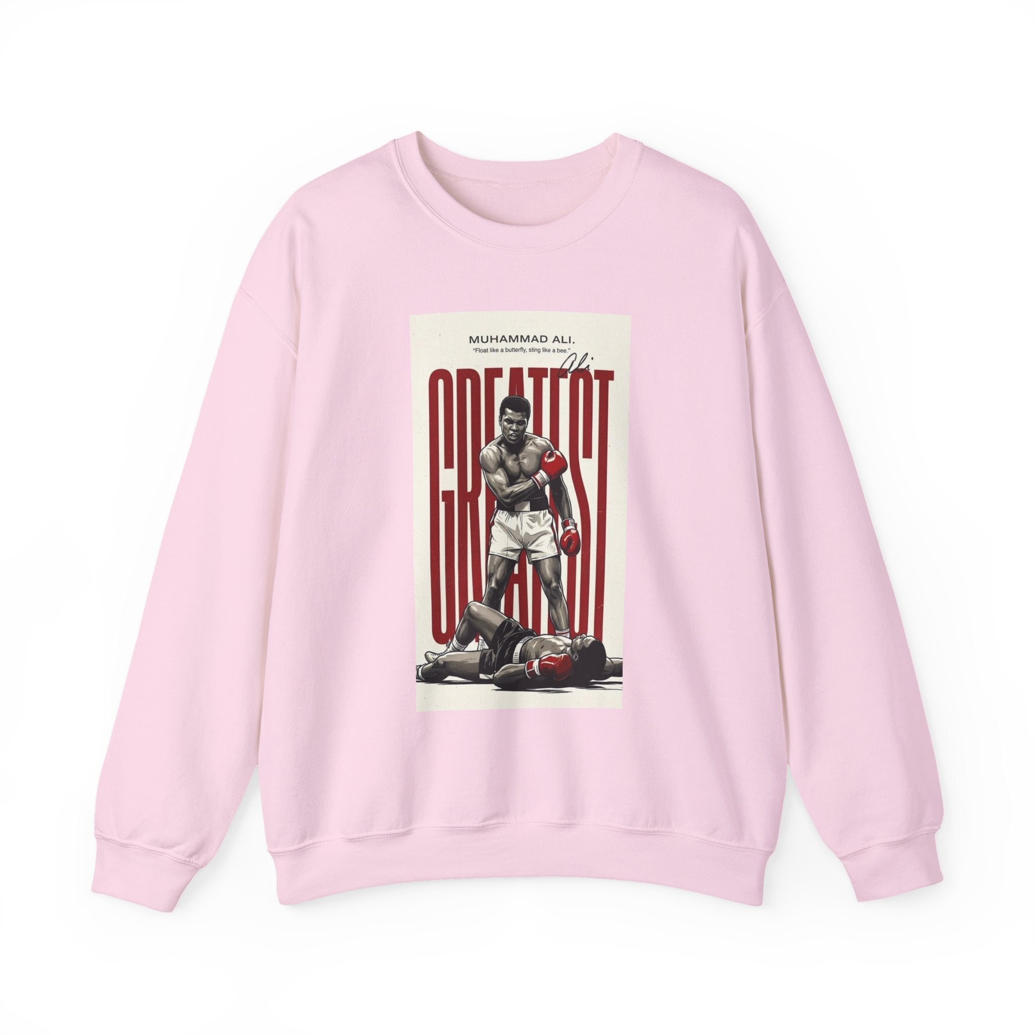 Muhammad Ali Greatest Knockout Sweatshirt | Vintage Boxing Poster