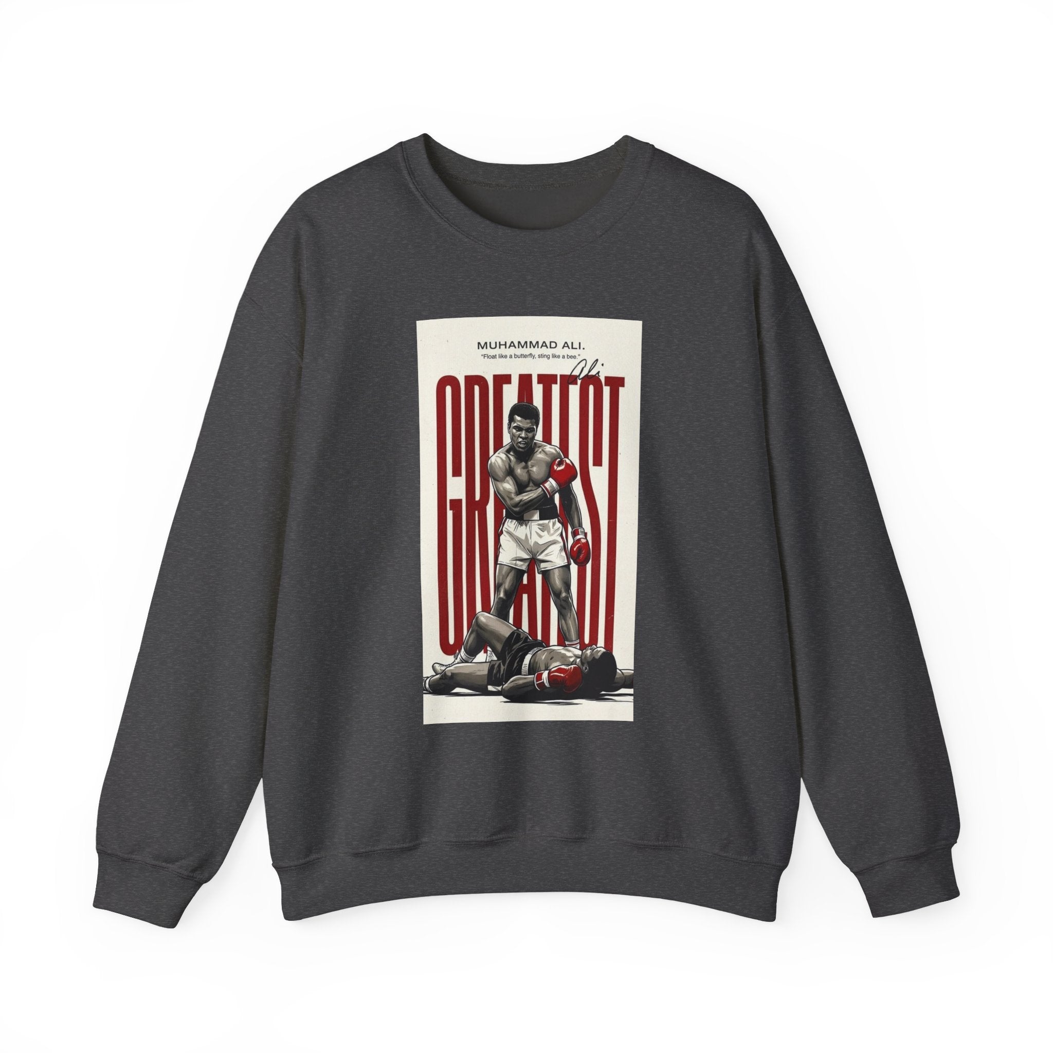 Muhammad Ali Greatest Knockout Sweatshirt | Vintage Boxing Poster