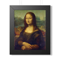 Framed Poster — Classic Mona Lisa Reproduction, Vintage Art Print for Home or Office