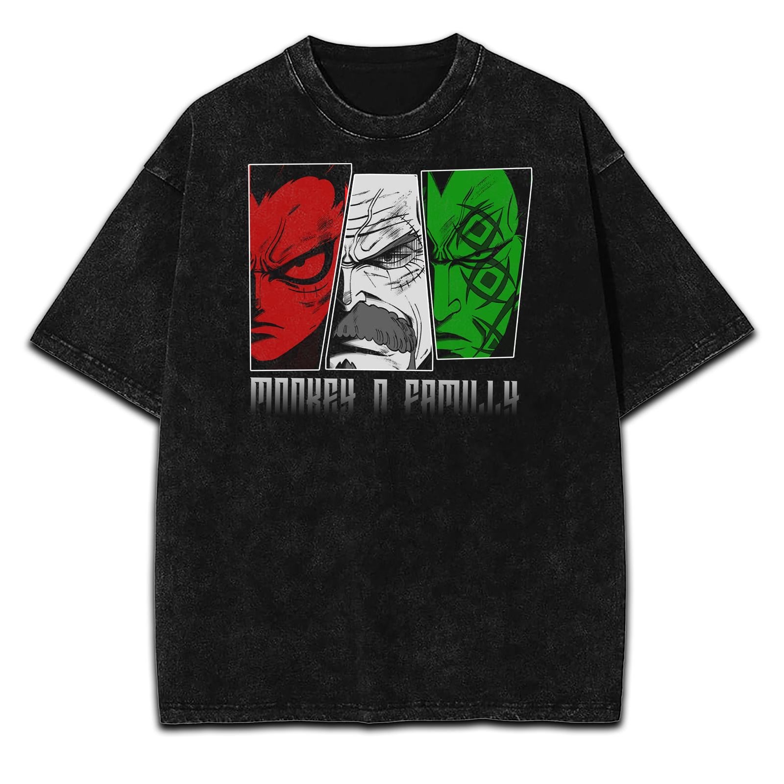 Monkey D Family vintage oversized tee