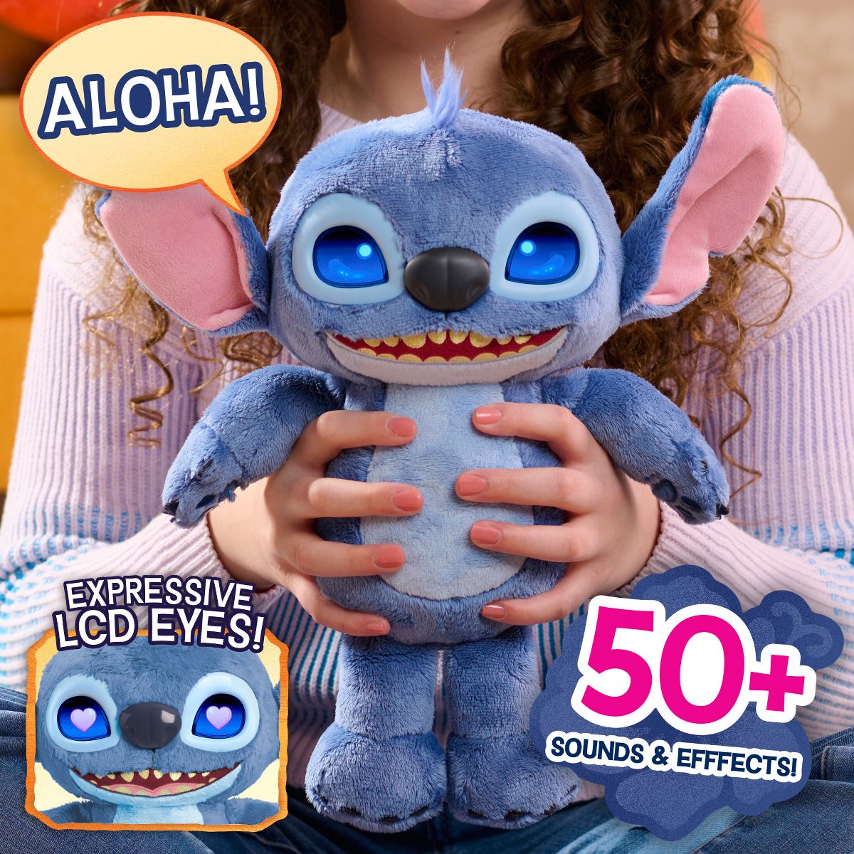 Speaking stitch plushie