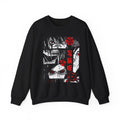 Uchiha Sharingan Eyes Crewneck Sweatshirt | Anime Manga Uchiha Design