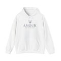 Amour just the greatest Crown Hoodie — Chic 'Amour' Graphic Pullover
