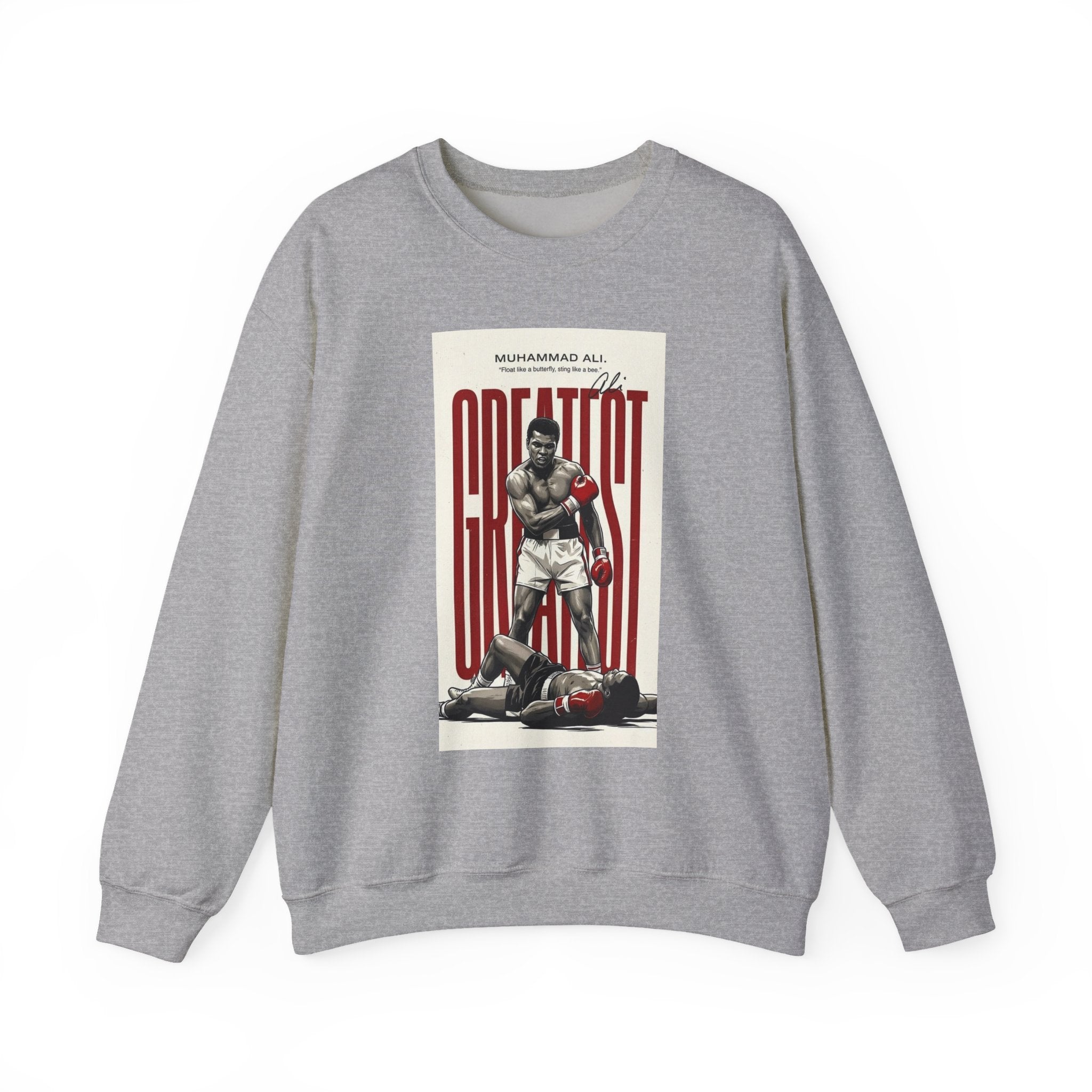 Muhammad Ali Greatest Knockout Sweatshirt | Vintage Boxing Poster
