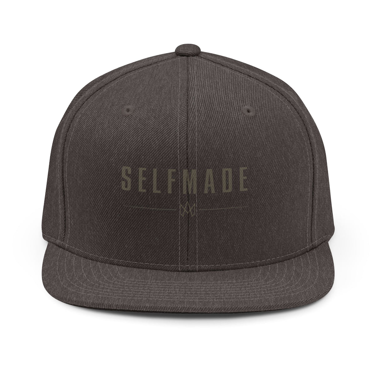 Selfmade Snapback Hat — Minimalist Motivational Cap