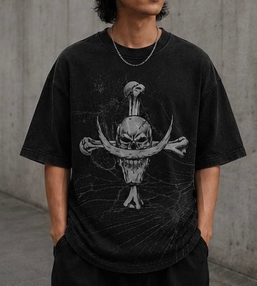 Whitebeard Legacy Acid Wash Oversized Tee