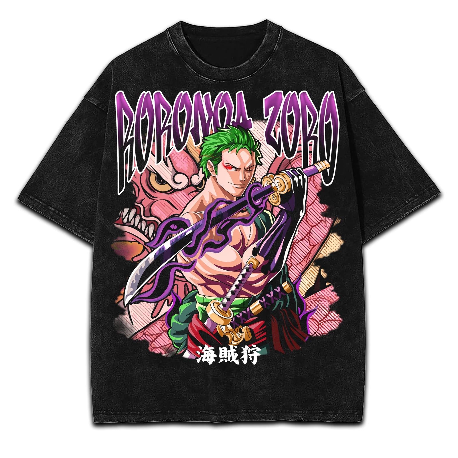 zoro oversized vintage tee