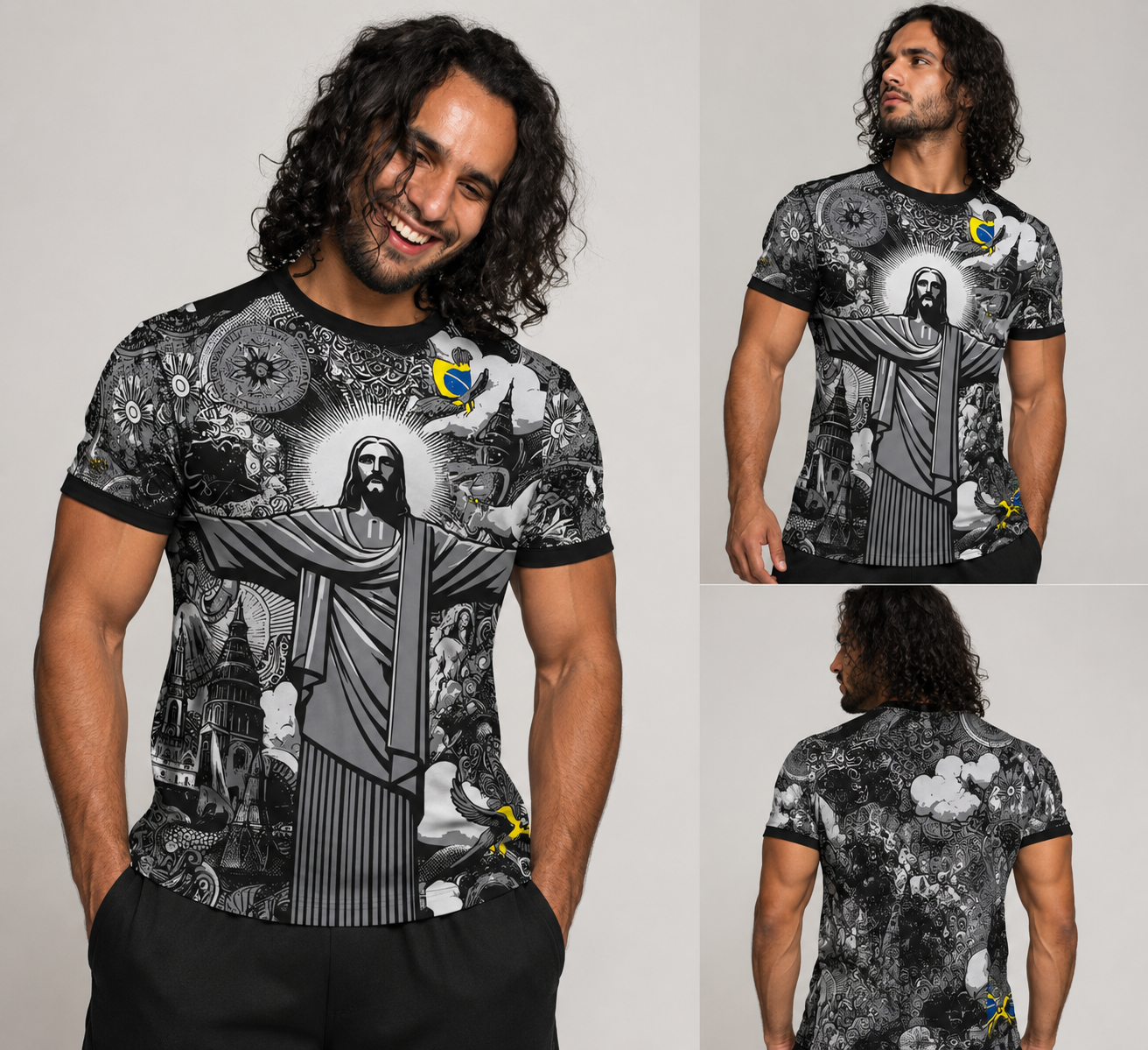 Brazil Christ Gold Edition Jersey