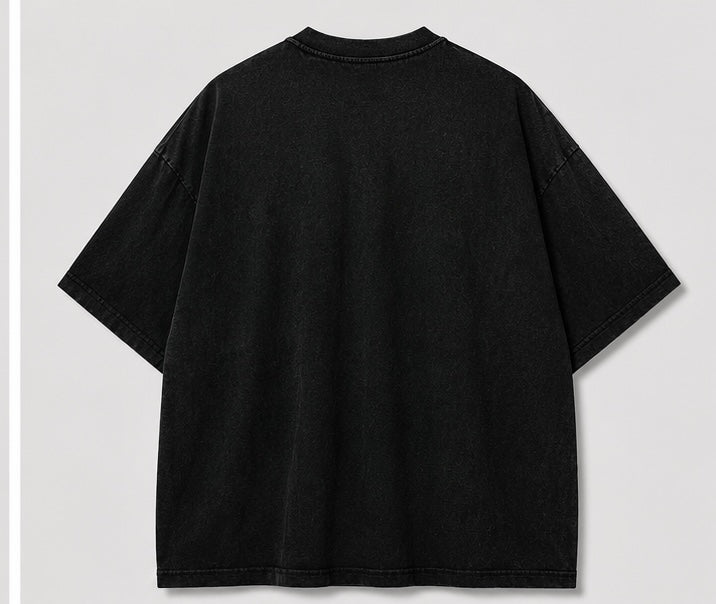 Broly Rage Acid Wash Oversized Tee