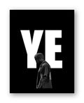Iconic YE – Minimalist Music Wall Decor