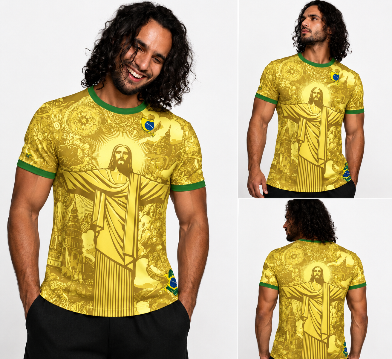 Brazil Christ Gold Edition Jersey