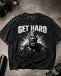 david goginsGet Hard Oversized Acid Wash Tee