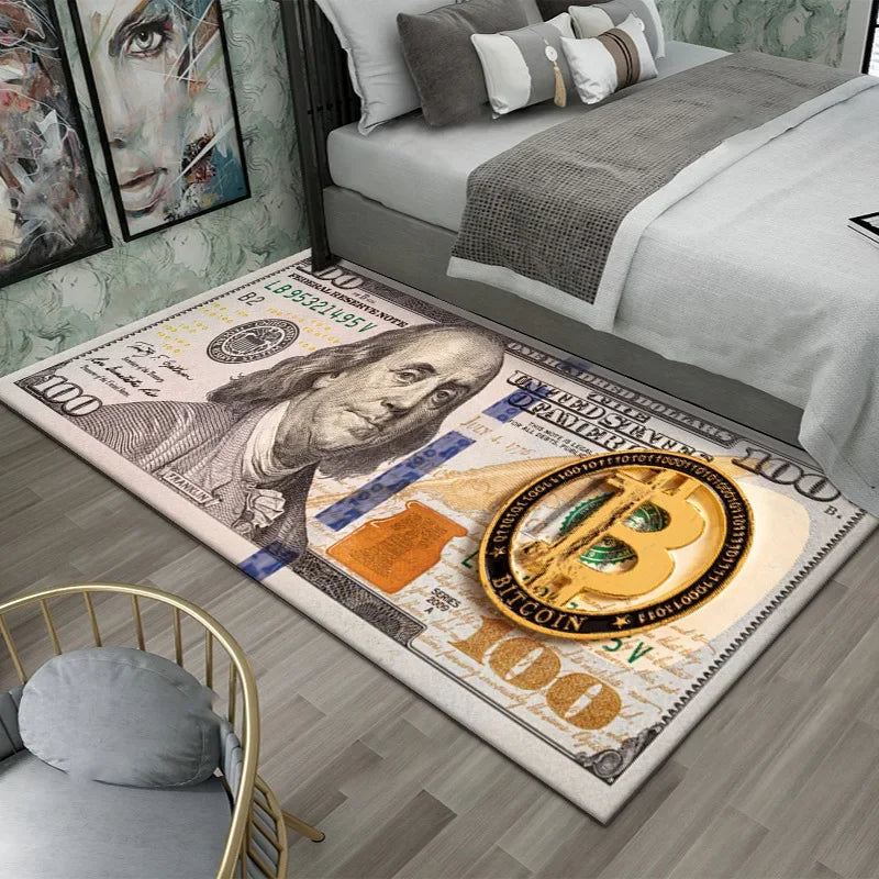 Dollar bills  Rug
