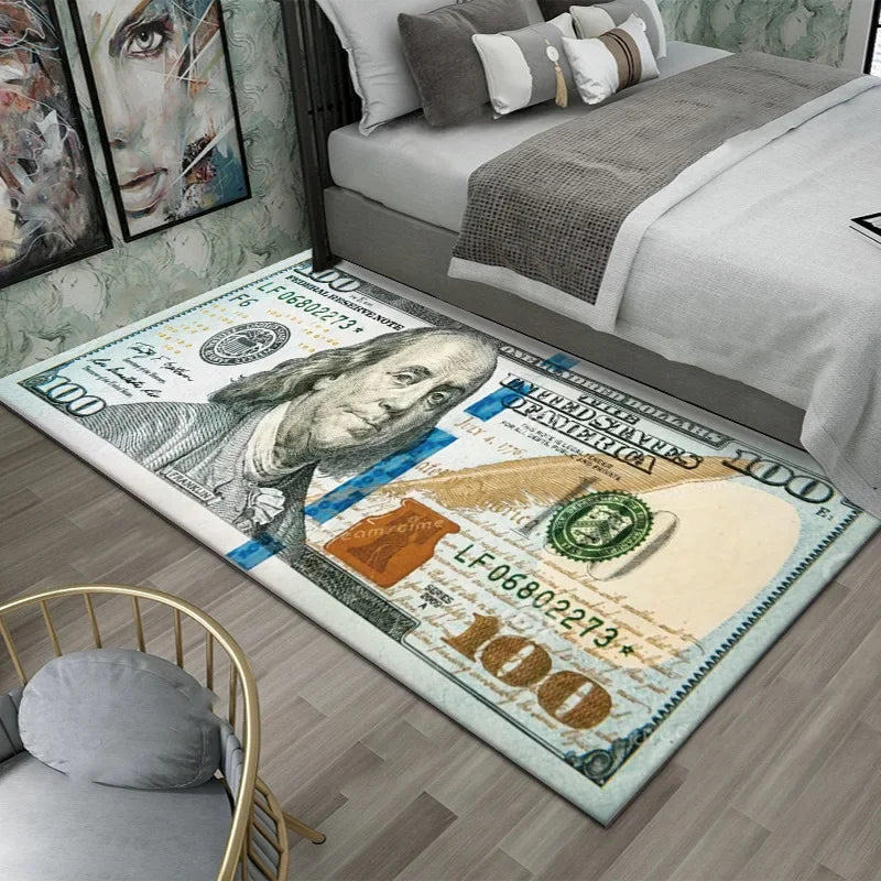 Dollar bills  Rug